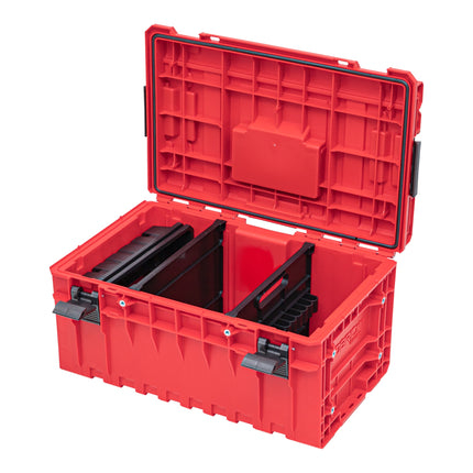 Qbrick System ONE 350 2.0 Vario RED ULTRA HD Custom Mallette à outils modulaire Organiseur 585 x 385 x 320 mm 38 l empilable IP66