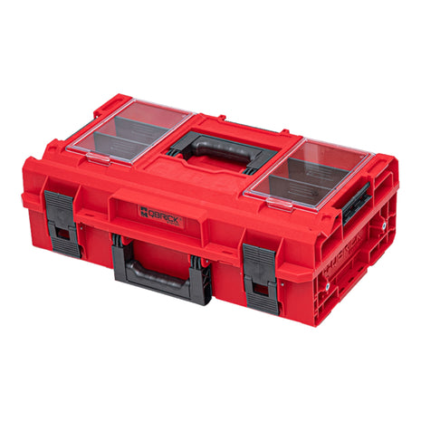 Qbrick System ONE 200 2.0 Profi RED ULTRA HD Custom tool case modular organiser 585 x 385 x 190 mm 15.4 l stackable IP66