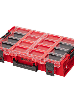 Qbrick System ONE Organizer XL 2.0 RED ULTRA HD Custom 582 x 387 x 131 mm 13,5 l IP66 z 8 wkładkami i 6 przegrodami