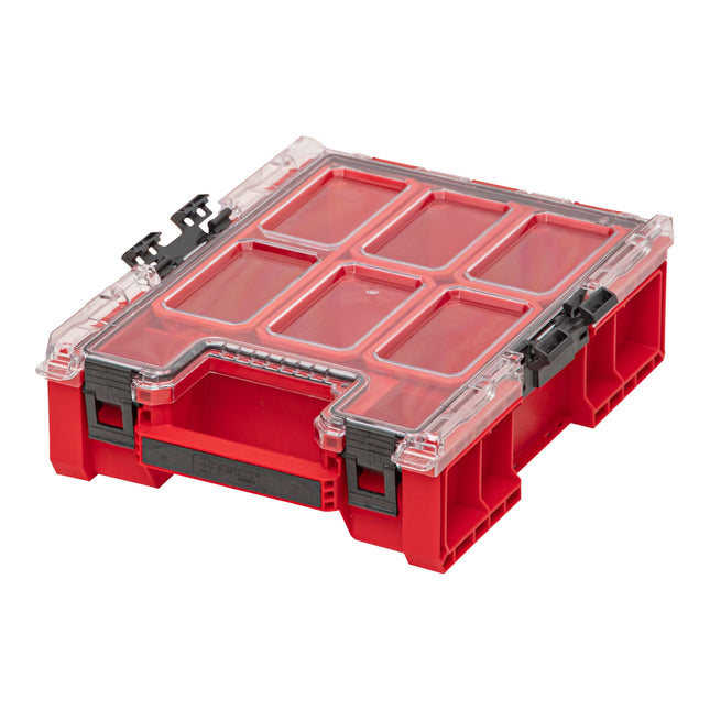 Qbrick System ONE Organizer M Plus RED ULTRA HD Organiser 364 x 264 x 106 mm 4 l stackable IP66