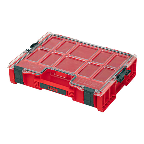 Qbrick System PRO Organiser 300 RED ULTRA HD stackable 452 x 358 x 110 mm 9 l IP54 with 8 inlays