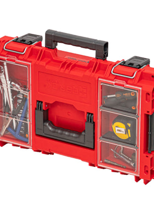 Qbrick System PRIME Toolbox 150 Profi RED ULTRA HD Niestandardowa, sztaplowana 535 x 327 x 141 mm 13,5 l IP66