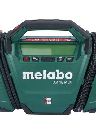 Metabo AK 18 Multi Akku Kompressor 18 V 11 bar + 1x Akku 2,0 Ah - ohne Ladegerät