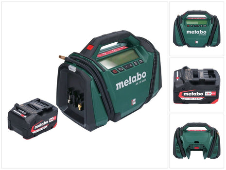 Metabo AK 18 Multi cordless compressor 18 V 11 bar + 1x battery 4.0 Ah - without charger