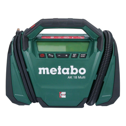 Metabo AK 18 Multi compresor sin cable 18 V 11 bar + 1x batería 4,0 Ah + cargador