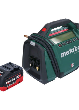 Metabo AK 18 Multi cordless compressor 18 V 11 bar + 1x rechargeable battery 5.5 Ah - without charger