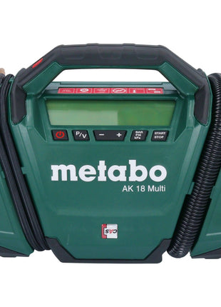 Metabo AK 18 Multi cordless compressor 18 V 11 bar + 1x rechargeable battery 5.5 Ah - without charger