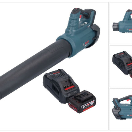 Bosch GBL 18V-750 Professional Souffleur sans fil 18 V BITURBO Brushless + 1x batterie 5,0 Ah + chargeur