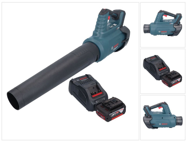 Bosch GBL 18V-750 Professional cordless blower 18 V BITURBO Brushless + 1x rechargeable battery 5.0 Ah + charger