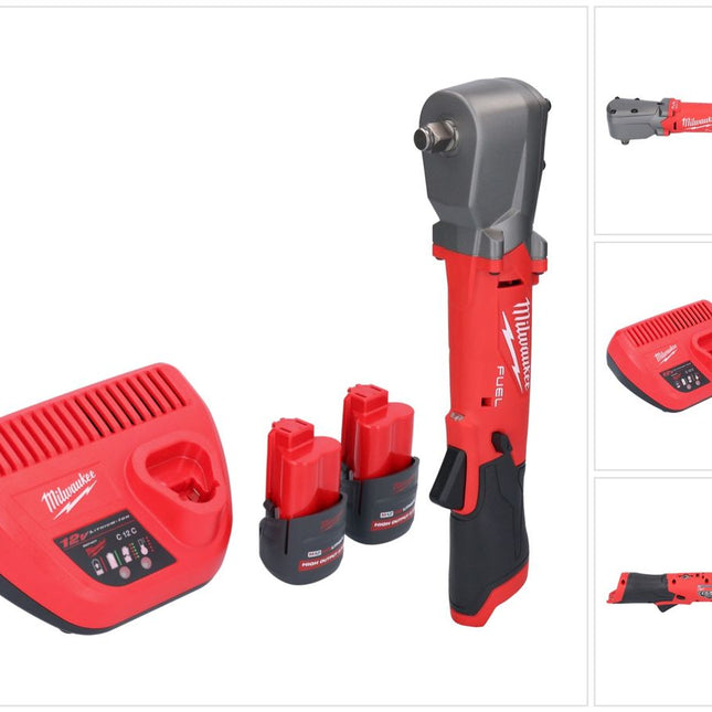 Milwaukee M12 FRAIWF12-252 cordless impact wrench 12 V 1/2" 270 Nm brushless + 2x rechargeable battery 2.5 Ah + charger