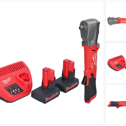Milwaukee M12 FRAIWF12-502 cordless impact wrench 12 V 1/2" 270 Nm brushless + 2x rechargeable battery 5.0 Ah + charger