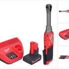 Milwaukee M12 FHIR14LR-501 Cricchetto ad alta velocità con batteria 12 V 47 Nm 1/4