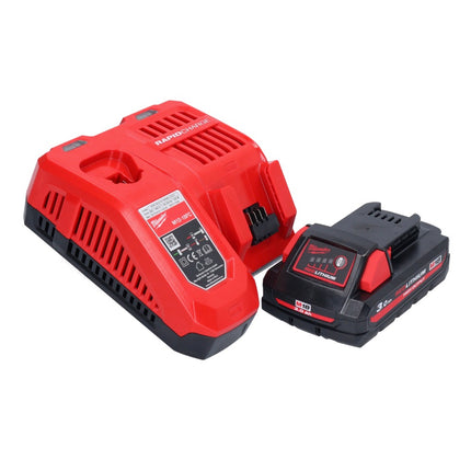 Milwaukee M18 ONEFHIWF1-301X Llave de impacto sin cable 18 V 2033 Nm 1 Brushless + 1x 3.0 Ah batería + cargador + HD Box