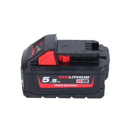 Milwaukee M18 ONEFHIWF1-551X Llave de impacto inalámbrica 18 V 2033 Nm 1″ sin escobillas + 1x batería 5,5 Ah + caja HD - sin cargador