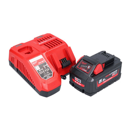 Milwaukee M18 ONEFHIWF1-551X Akumulatorowy klucz udarowy 18 V 2033 Nm 1″ bezszczotkowy + 1x akumulator 5,5 Ah + ładowarka + pudełko HD