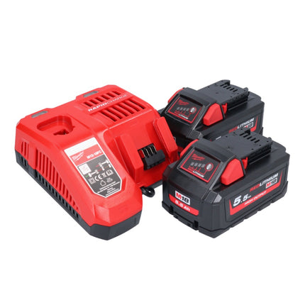 Milwaukee M18 ONEFHIWF1-552X Akumulatorowy klucz udarowy 18 V 2033 Nm 1″ bezszczotkowy + 2x akumulator 5,5 Ah + ładowarka + pudełko HD