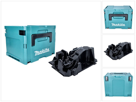 Makita Makpac 4 system Box 395 x 295 x 315 mm + inserto corrispondente per DGA 511 /513 / 514 / 515 / 517 /519 e DHR 243