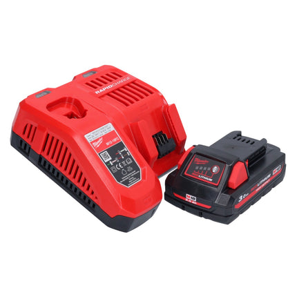 Milwaukee M18 FSAG125X-301 akumulatorowa szlifierka kątowa 18 V 125 mm bezszczotkowa + 1x akumulator 3,0 Ah + ładowarka