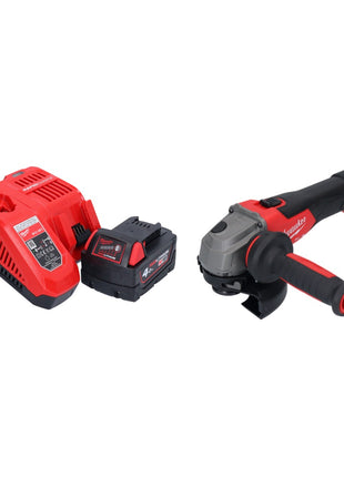 Meuleuse d'angle sur batterie Milwaukee M18 FSAG125X-401 18 V 125 mm sans balais + 1x batterie 4,0 Ah + chargeur