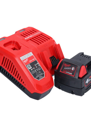 Amoladora angular a batería Milwaukee M18 FSAG125X-401 18 V 125 mm sin escobillas + 1x batería 4,0 Ah + cargador