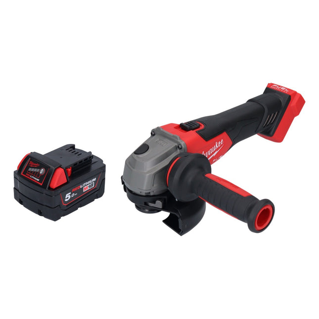 Milwaukee M18 FSAG125X-501 Akumulatorowa szlifierka kątowa 18 V 125 mm bezszczotkowa + 1x akumulator 5,0 Ah - bez ładowarki