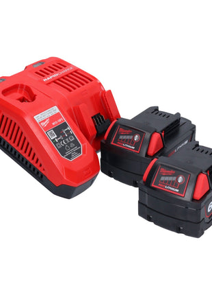 Meuleuse d'angle sur batterie Milwaukee M18 FSAG125X-602 18 V 125 mm sans balais + 2x batteries 6,0 Ah + chargeur