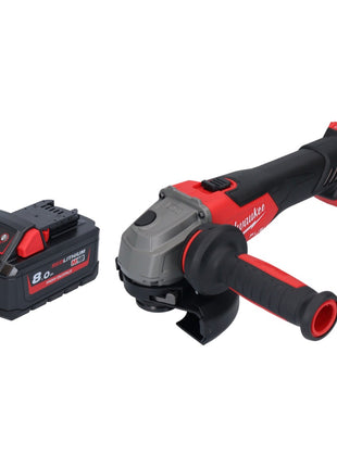 Milwaukee M18 FSAG125X-801 Akumulatorowa szlifierka kątowa 18 V 125 mm bezszczotkowa + 1x akumulator 8,0 Ah - bez ładowarki