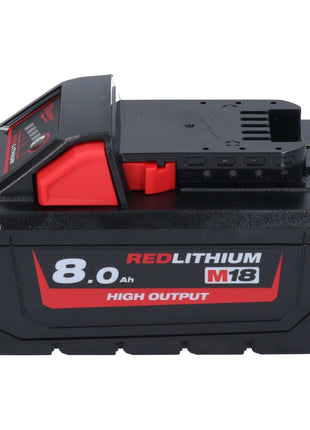 Milwaukee M18 FSAG125X-801 Akumulatorowa szlifierka kątowa 18 V 125 mm bezszczotkowa + 1x akumulator 8,0 Ah - bez ładowarki