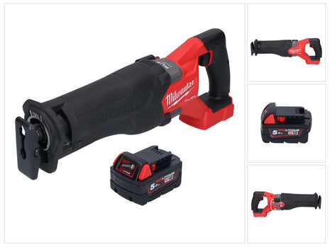 Milwaukee M18 FSZ-501 sega circolare a batteria 18 V brushless + 1x batteria 5,0 Ah - senza caricabatterie