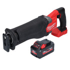 Sierra de sable sin cable Milwaukee M18 FSZ-551 18 V sin escobillas + 1x batería 5,5 Ah - sin cargador