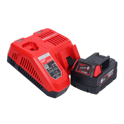 Sierra sable Milwaukee M18 FSZ-601 batería 18 V sin escobillas + 1x batería 6,0 Ah + cargador