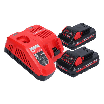 Milwaukee M18 FIW2F12-302 Cordless impact wrench 18 V 339 Nm 1/2" brushless + 2x rechargeable battery 3.0 Ah + charger