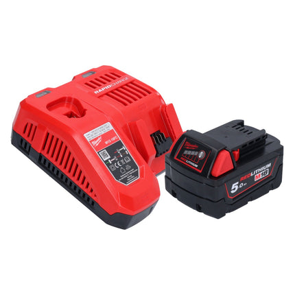 Milwaukee M18 FIW2F12-501 cordless impact wrench 18 V 339 Nm 1/2" brushless + 1x rechargeable battery 5.0 Ah + charger