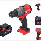 Milwaukee M18 FPD3-501 Perceuse-visseuse à percussion sans fil 18 V 158 Nm Brushless + 1x batterie 5,0 Ah - sans chargeur