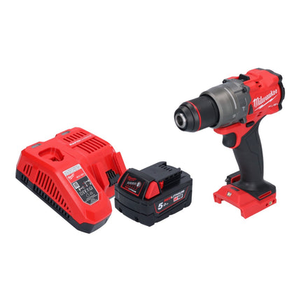 Milwaukee M18 FPD3-501 taladro de percusión sin cable 18 V 158 Nm sin escobillas + 1x batería recargable 5.0 Ah + cargador