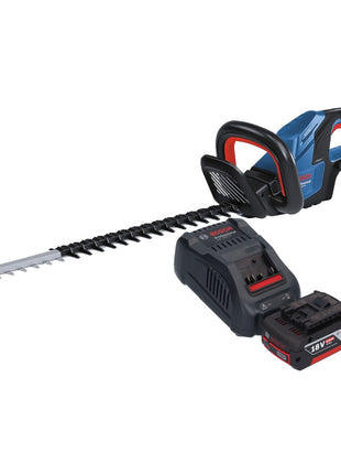 Bosch GHE 18V-60 Professional Taille-haies sans fil 18 V 60 cm Brushless + 1x batterie 5,0 Ah + chargeur