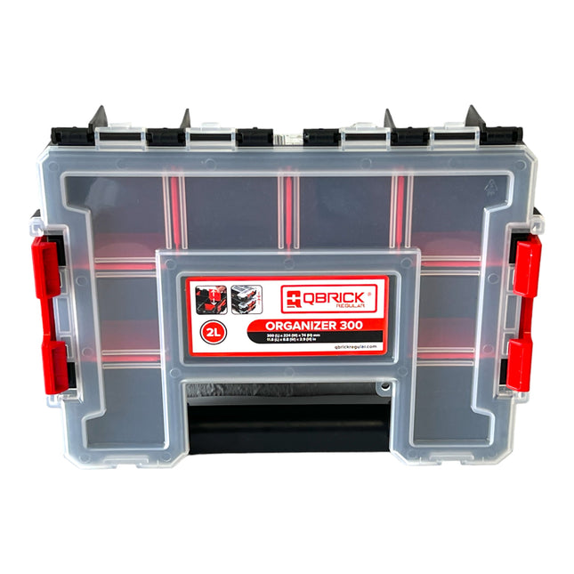 Qbrick Systems Regular 300 Organiser 300 x 224 x 74 mm 2 l stackable