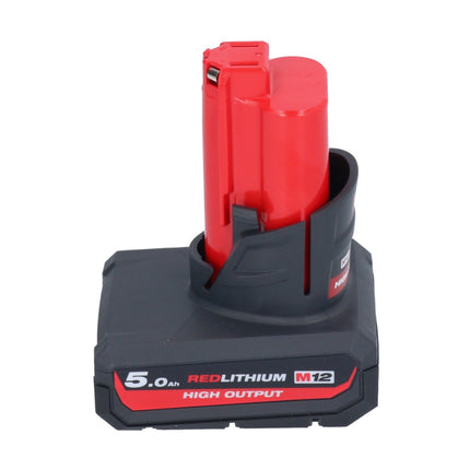 Milwaukee M12 BBL-501 Soffiatore a batteria 12 V + 1x batteria 5,0 Ah - senza caricatore