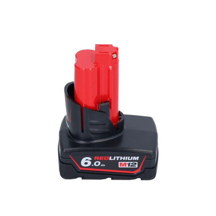 Sega a nastro a batteria Milwaukee M12 BS-601 12 V 41 x 41 mm + 1x batteria 6,0 Ah - senza caricatore