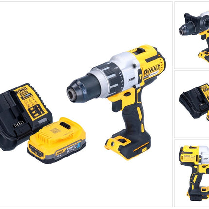 DeWalt DCD 996 E1 18 V 95 Nm Brushless trapano a percussione senza fili + 1x batteria 1,7 Ah + caricabatterie