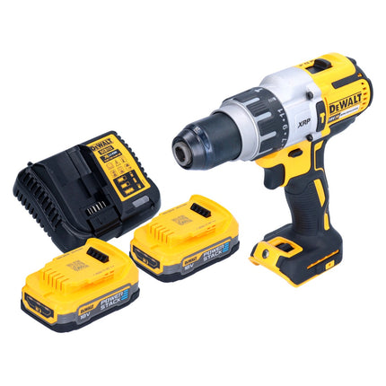 DeWalt DCD 996 E2 18 V 95 Nm Brushless trapano a percussione senza fili + 2x batteria 1,7 Ah + caricabatterie