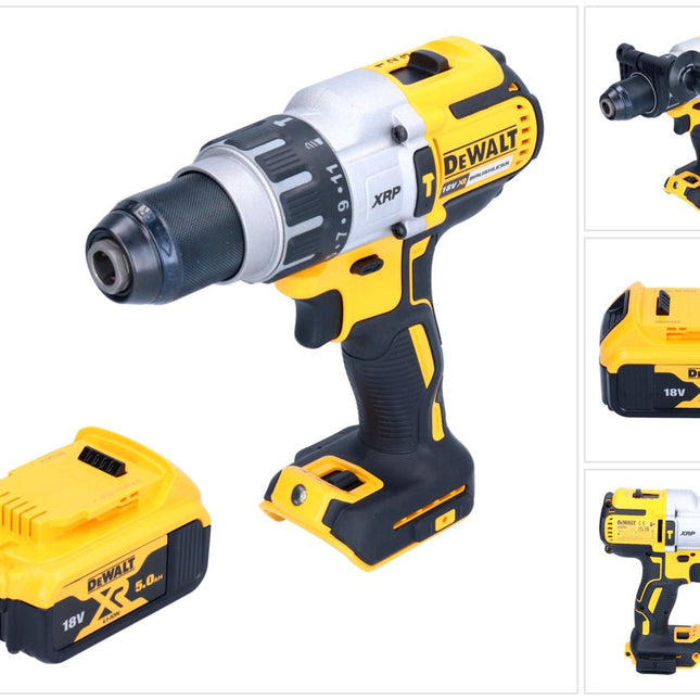 DeWalt DCD 996 N cordless impact drill 18 V 95 Nm brushless + 1x rechargeable battery 5.0 Ah - without charger