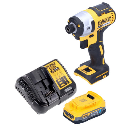 DeWalt DCF 887 E1 Clé à choc sans fil 18 V 205 Nm 1/4'' Brushless + 1x batterie 1,7 Ah + chargeur