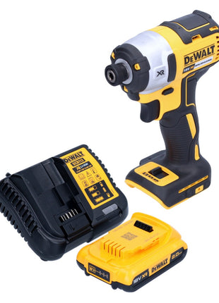 Avvitatore a impulsi a batteria DeWalt DCF 887 D1 18 V 205 Nm 1/4" brushless + 1x batteria ricaricabile 2,0 Ah + caricatore