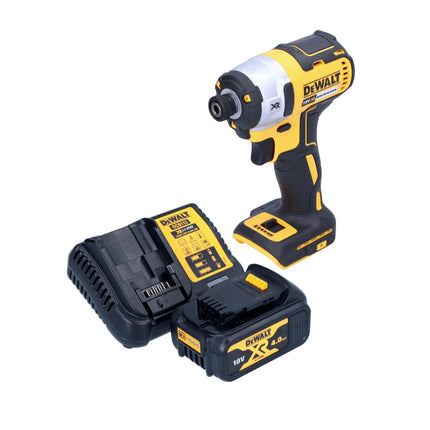 DeWalt DCF 887 M1 Clé à choc sans fil 18 V 205 Nm 1/4'' Brushless + 1x batterie 4,0 Ah + chargeur