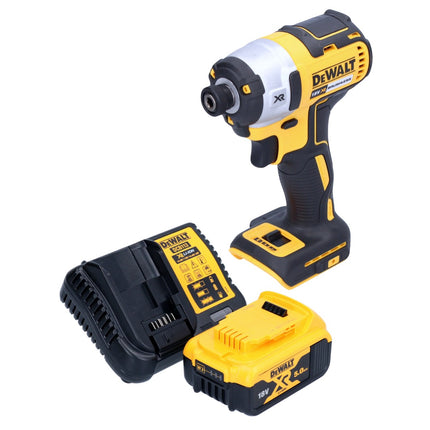 DeWalt DCF 887 P1 18 V 205 Nm 1/4'' Avvitatore a impulsi senza spazzole + 1x batteria 5,0 Ah + caricatore