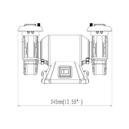 Metabo DS 150 M Doppelschleifmaschine 370 W 150 x 20 x 20 mm ( 604150000 )
