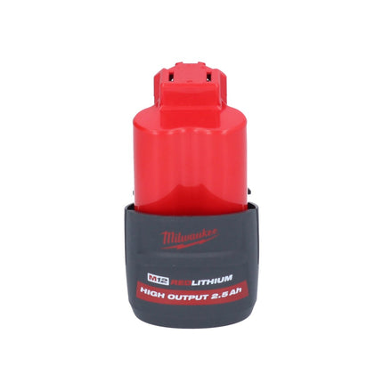 Milwaukee M12 PCSS-251 Cortatubos inox sin cable 12 V 12 - 28 mm + batería 2,5 Ah - sin cargador