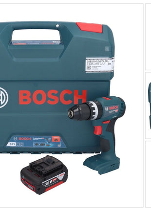 Bosch GSB 18V-45 Profesjonalna akumulatorowa wiertarko-wkrętarka udarowa 18 V 45 Nm bezszczotkowa + 1x akumulator 5,0 Ah + walizka L - bez ładowarki