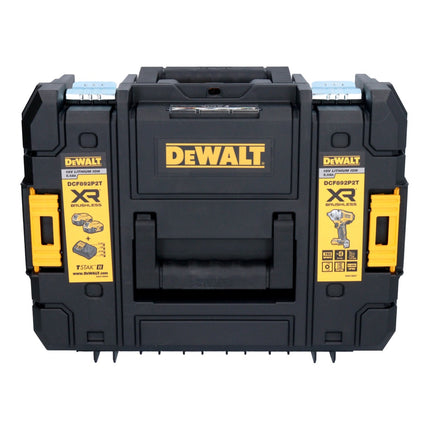 DeWalt DCF 892 E1T cordless impact wrench 18 V 813 Nm 1/2" brushless + 1x rechargeable battery 1.7 Ah + charger + TSTAK